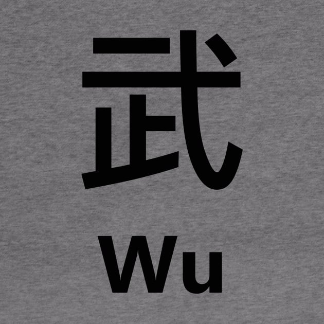 Chinese Surname Wu 武 by MMDiscover